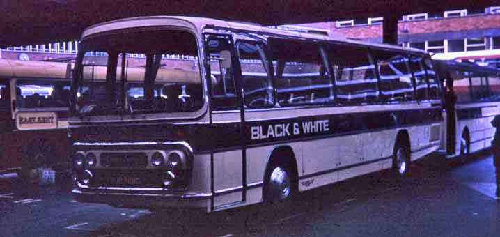 Black & White Daimler Roadliner Plaxton Panorama 308